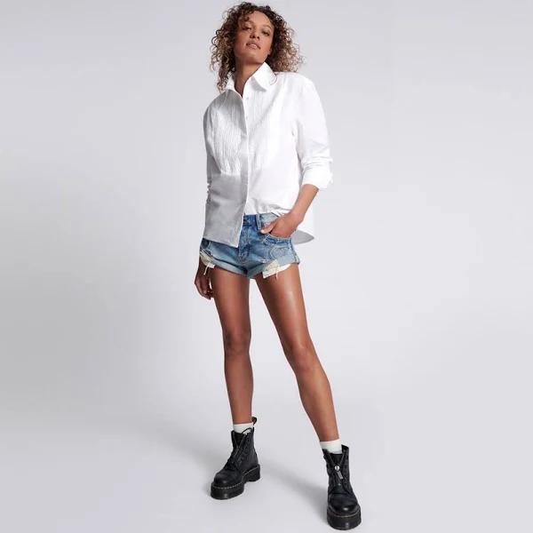 Sunbleach Blue Bandits Low Waist Short