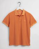 Sunfaded Piqué Polo Shirt M / Banana Yellow / Yellow