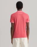 Sunfaded Piqué Polo Shirt XS / Watermelon Pink / Pink / Red