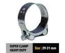 Super Clamp Mild Steel Chrome (150-161mm)