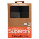 Superdry Classic Boxer 2 Units Grey S