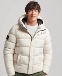 Superdry Code Xpd Sports Puffer Jacket Beige M Man