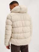 Superdry Code Xpd Sports Puffer Jacket Beige M Man