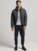 Superdry Non Hooded Sports Puffer Jacket Black L Man