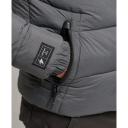 Superdry Non Hooded Sports Puffer Jacket Dark Grey - 3XL