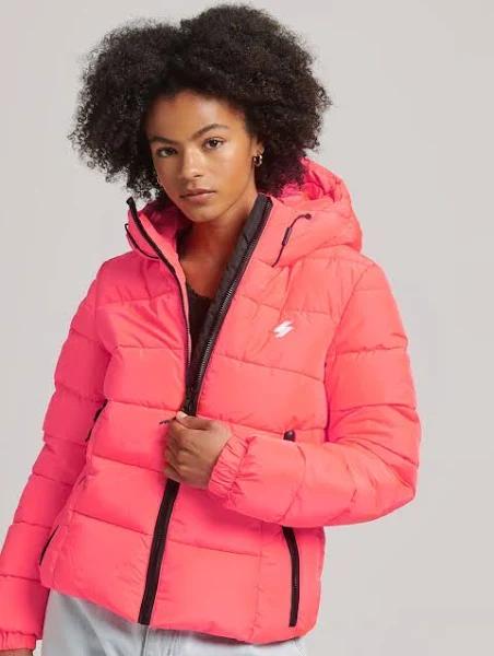 Superdry Spirit Sports Jacket Pink XS Woman W5010964A-PY7-8
