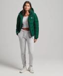 Superdry Spirit Sports Puffer Jacket Dark Green Women - 6