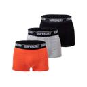 Superdry Trunk Multi Boxer (3 Pack) Red Grey Black - XXL