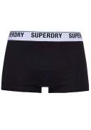 Superdry Trunk Multi Boxer 3 Units Black M Man