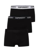 Superdry Trunk Multi Boxer 3 Units Black M Man