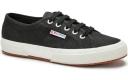 Superga 2750 Cotu Classic Shoe - Colours: Navy, White, Black, Grey & Taupe, 42 / Black