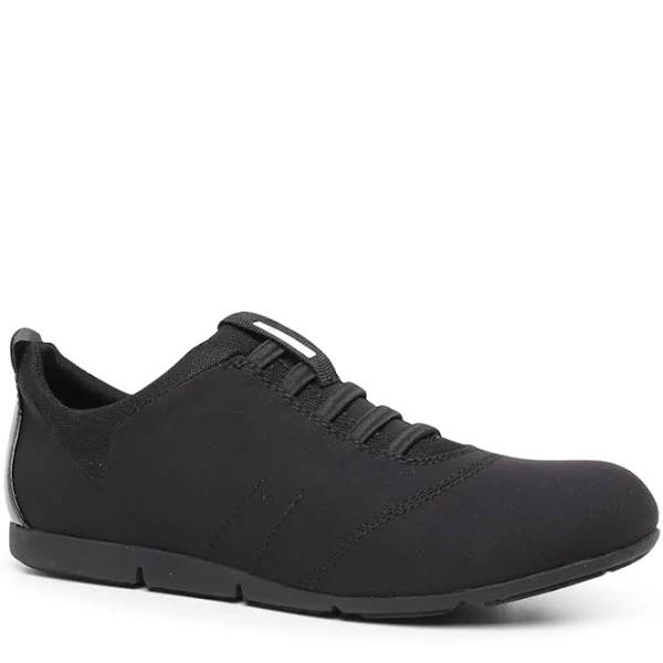Supersoft Galaxy Black Womens Sneakers Sport Walking Shoes