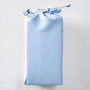 Supima 400 Thread Count Cotton Fitted Sheet | Blue | Queen Bed