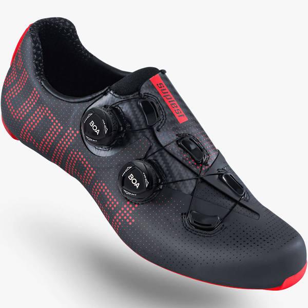 Suplest Edge+ Road Pro Shoes Anthracite Red - 44.5