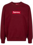 Supreme Box Logo Crewneck 'Cardinal' | Red | Men's Size Small