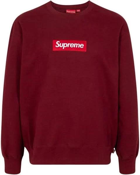 Supreme Box Logo Crewneck 'Cardinal' | Red | Men's Size Small