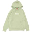Supreme Box Logo Hooded Sweatshirt (FW21) Charcoal