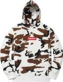 Supreme Box Logo Hooded Sweatshirt (FW21) Charcoal