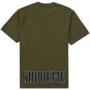 Supreme Contrast Appliqué S/S Top Black
