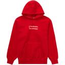 Supreme Inside Out Box Logo Hooded Sweatshirt Red