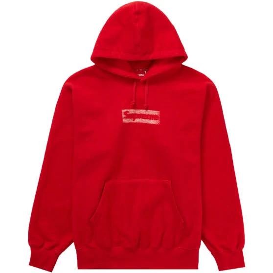 Supreme Inside Out Box Logo Hooded Sweatshirt Red
