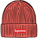 Supreme Ribbed Beanie (FW22) Black