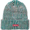 Supreme Ribbed Beanie (FW22) Black