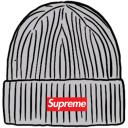 Supreme Ribbed Beanie (FW22) Black