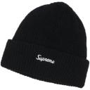 Supreme Ribbed Beanie (FW22) Black