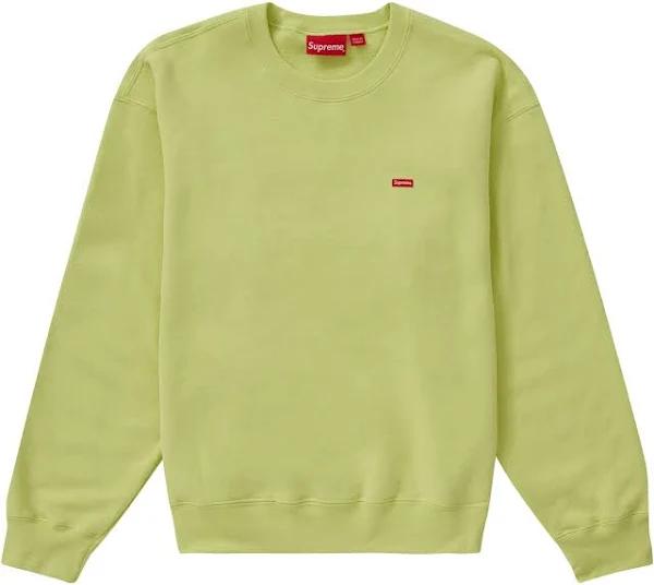 Supreme Small Box Crewneck Lime