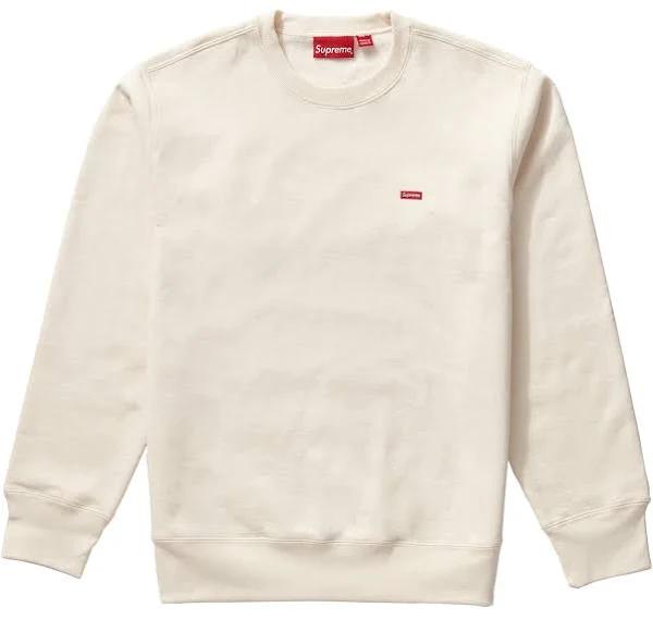 Supreme Small Box Crewneck Natural