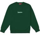 Supreme Small Box Crewneck Navy