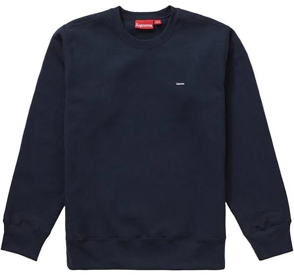 Supreme Small Box Crewneck Navy