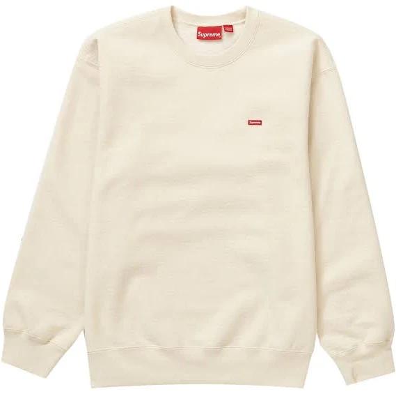 Supreme Small Box Crewneck (SS22) Natural