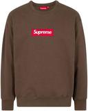 Supreme Small Box Crewneck White