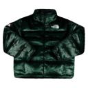 Supreme The North Face Faux Fur Nuptse Jacket Green
