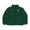 Supreme The North Face Faux Fur Nuptse Jacket Green