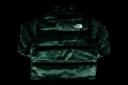 Supreme The North Face Faux Fur Nuptse Jacket Green