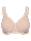 Susa 7758-103 Cotton Cappuccino Beige Solid Colour Soft Bra