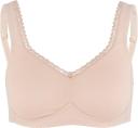 Susa 7758-103 Cotton Cappuccino Beige Solid Colour Soft Bra