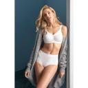 Susa 8014-268 London Frosty Lavender Non-Padded Non-Wired Minimizer Bra