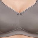 Susa 8014-4 London Black Non-Padded Non-Wired Minimizer Bra