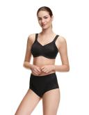 Susa London Wirefree Bra Black