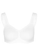Susa Organic Cotton White Non Wired Bra 7758