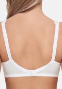 Susa Organic Cotton White Non Wired Bra 7758