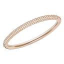 Swarovski Stone Bangle - Rose Gold