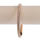 Swarovski Stone Bangle - Rose Gold