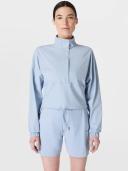 Sweaty Betty Explorer Half Zip Midlayer, Blue, Women's S