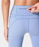 Sweaty Betty Power 7/8 Gym Leggings, Blue, Women's L
