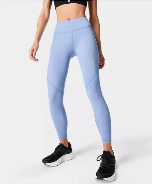 Sweaty Betty Power 7/8 Gym Leggings, Blue, Women's S